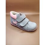 Szürke lány lovas bőr béléses cipő