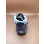 Kék fiú vonatos bőr béléses cipő